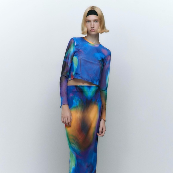 NWT Zara Top Tul - Picture 2 of 7